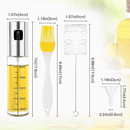 100ml Glass Olive Oil Sprayer for Kitchen Cooking